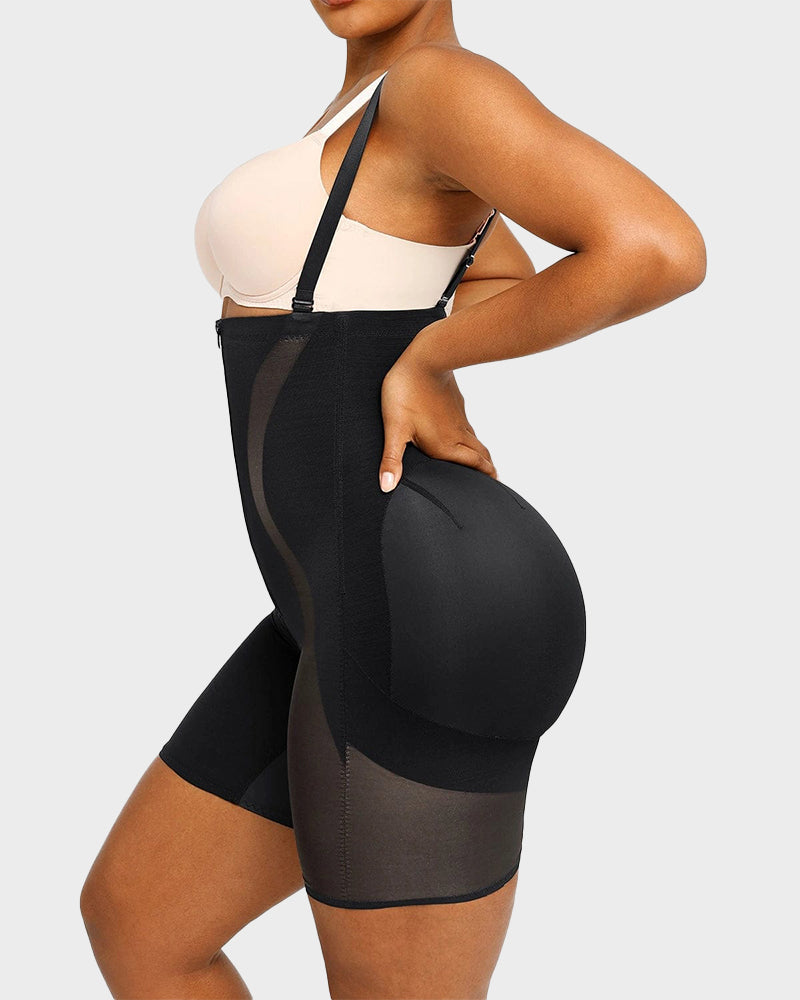 High-Waist Sculpting - Zippered Support