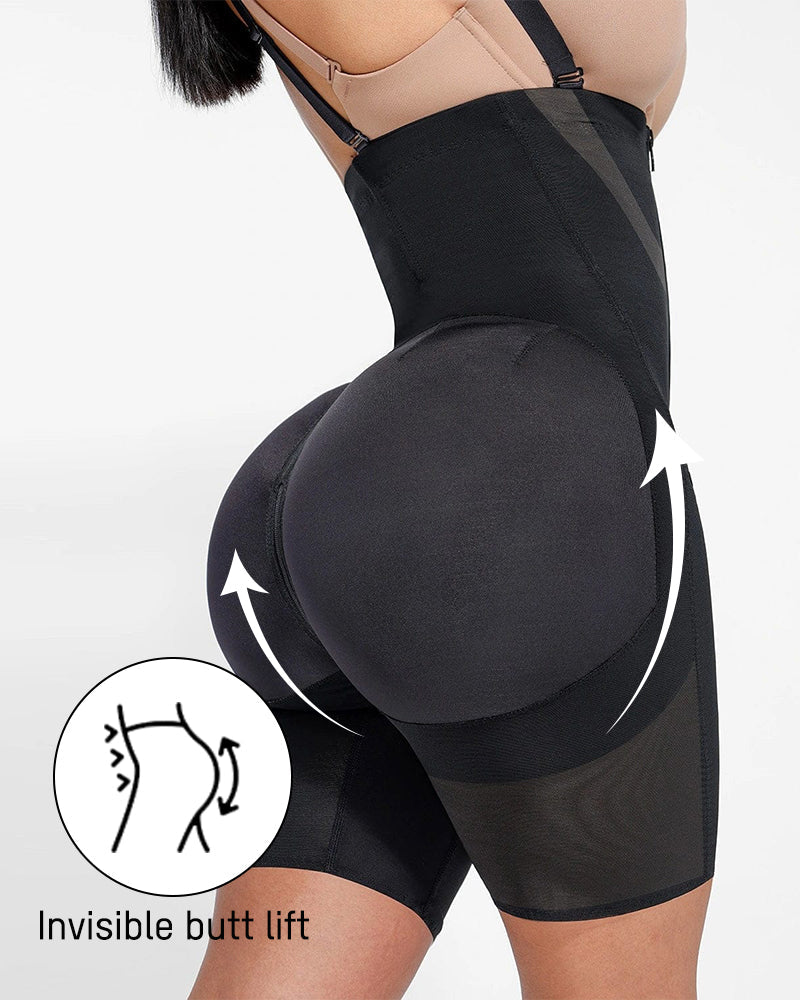 High-Waist Sculpting - Zippered Support