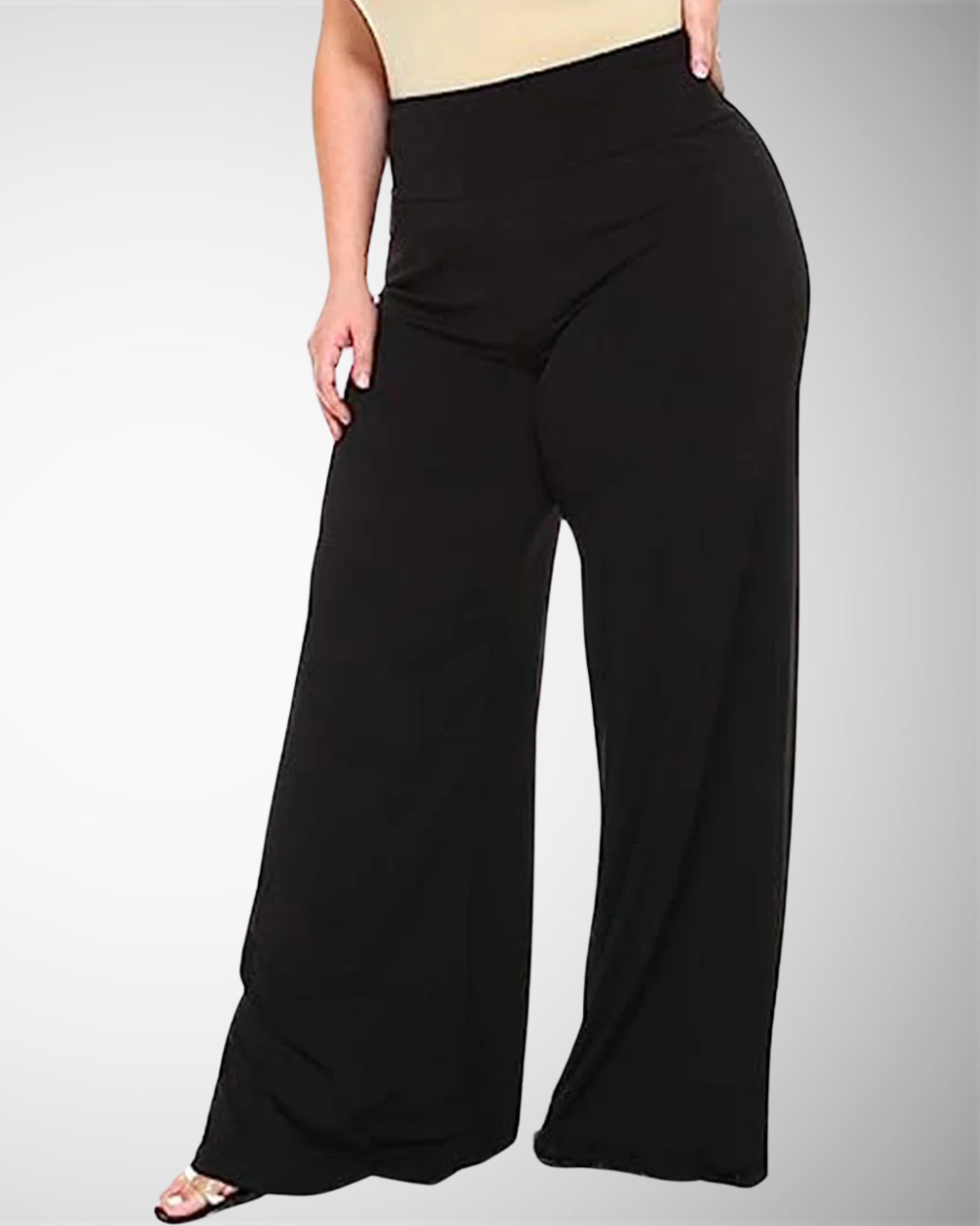 Women's Plus Size Summer Casual Wide-Leg Trousers