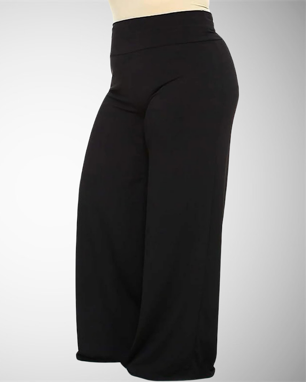 Women's Plus Size Summer Casual Wide-Leg Trousers