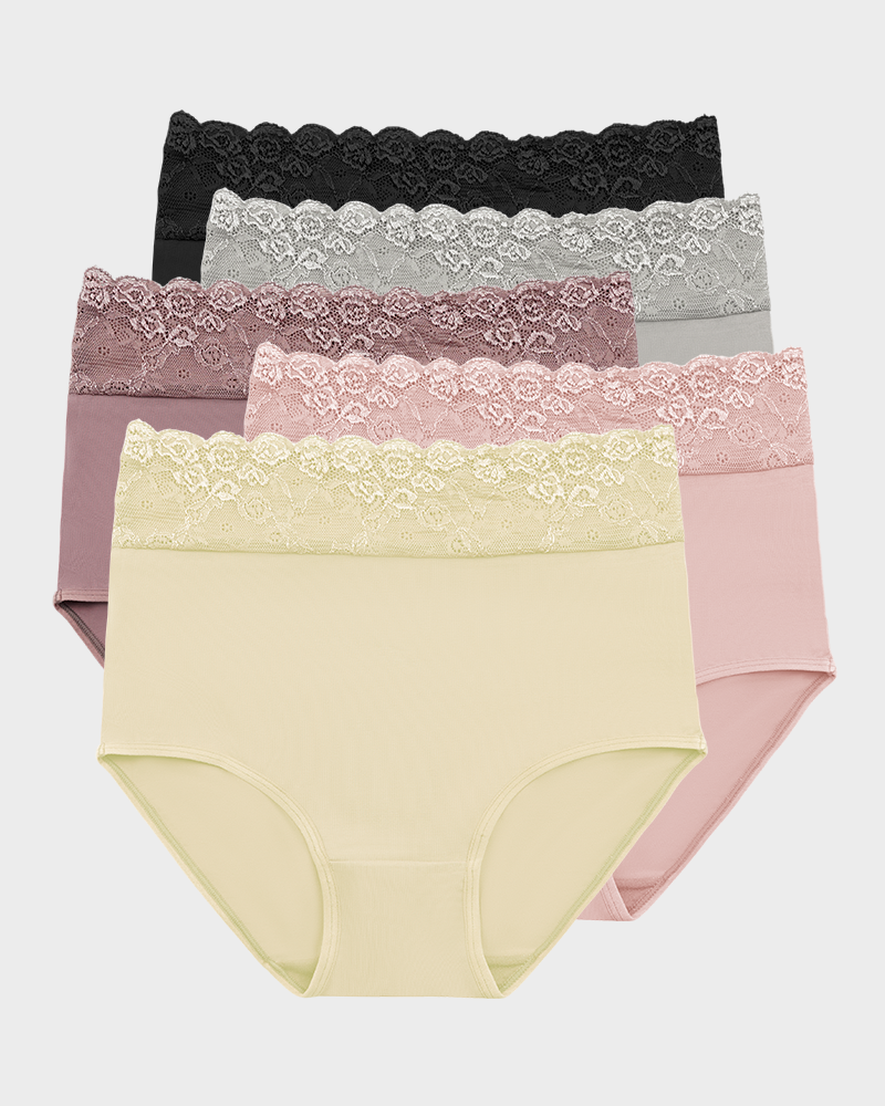 Lace Hipster Panties - Soft, Stylish, Comfortable