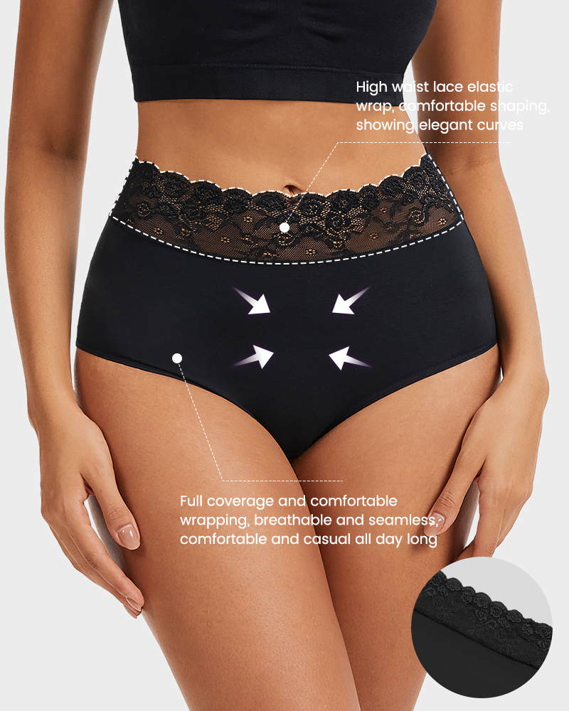 Lace Hipster Panties - Soft, Stylish, Comfortable