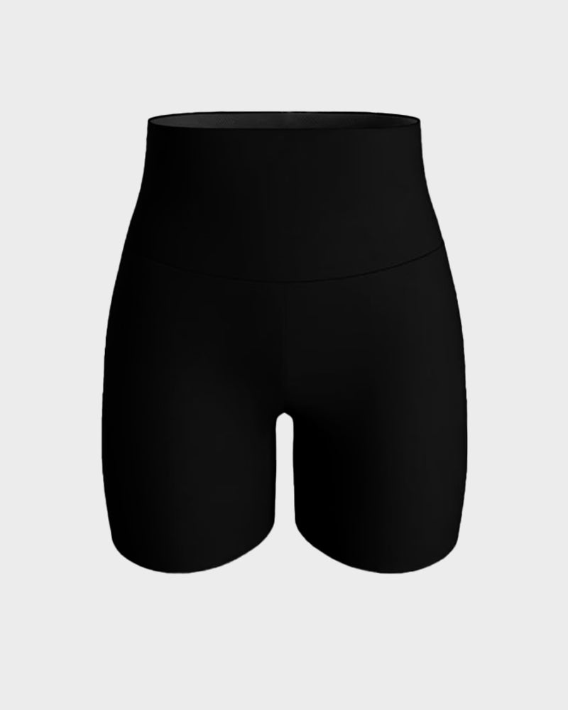 Slimming Yoga Shorts - Lightweight, High-Waist