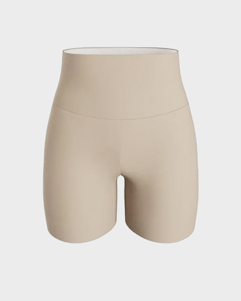 Slimming Yoga Shorts - Lightweight, High-Waist