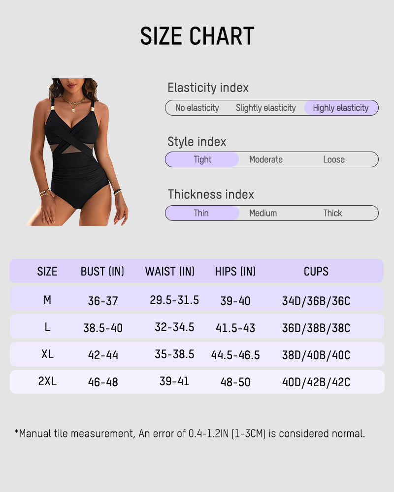 Metallic Mesh Swimsuit