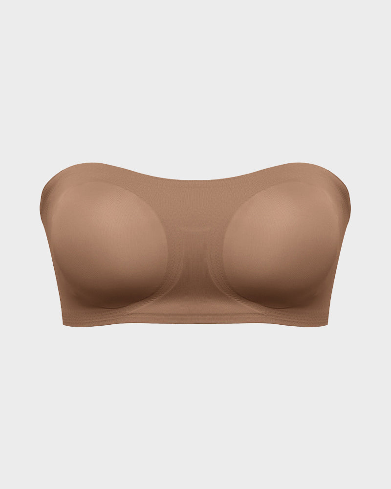 Crossover Bandeau Bra - Non-Slip Comfort