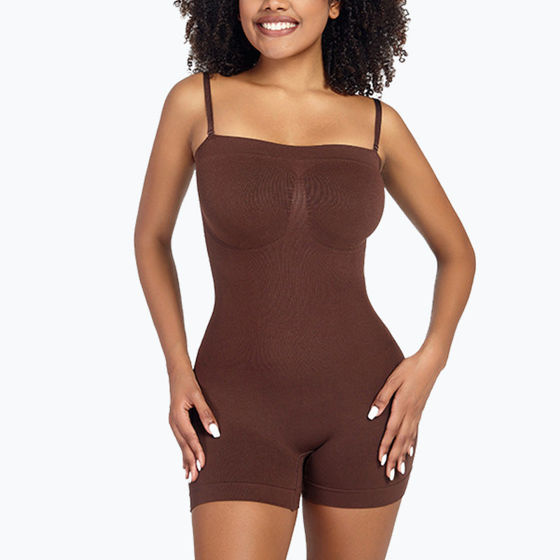 Strapless Shapewear Bodysuit - Smooth, Sleek, Supportive