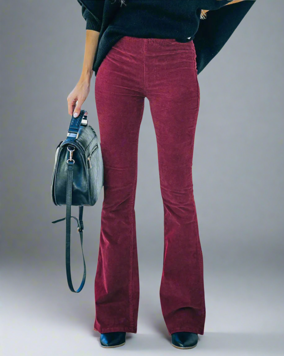 Women's Casual Pants – Flared Fit