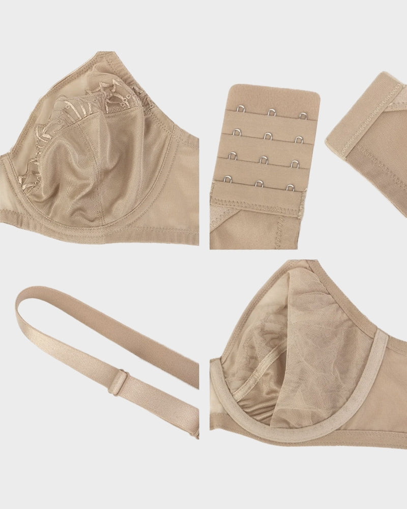 Pearl Shimmer Minimizer Bra