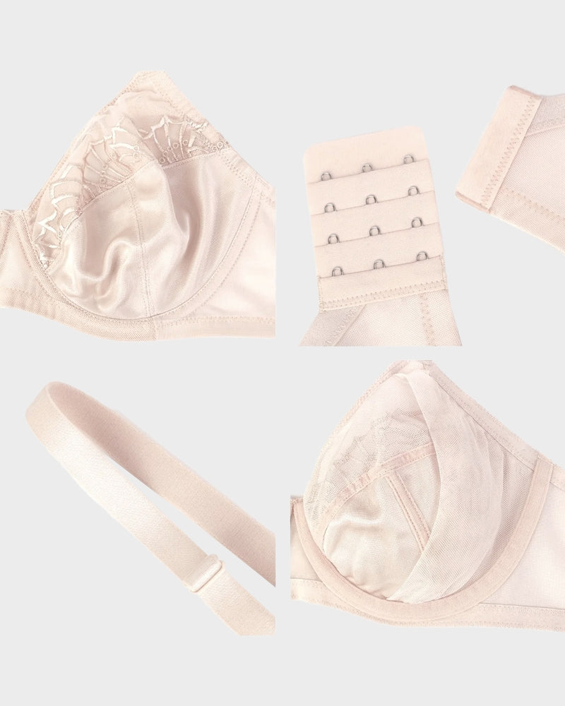 Pearl Shimmer Minimizer Bra