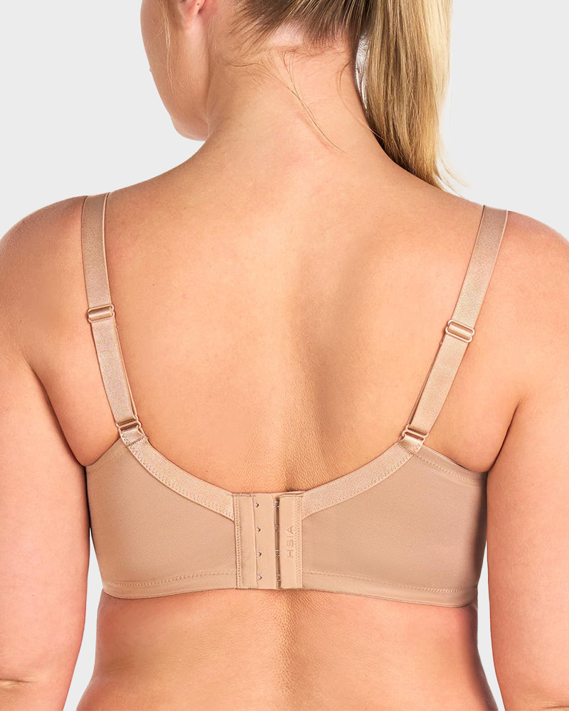 Pearl Shimmer Minimizer Bra