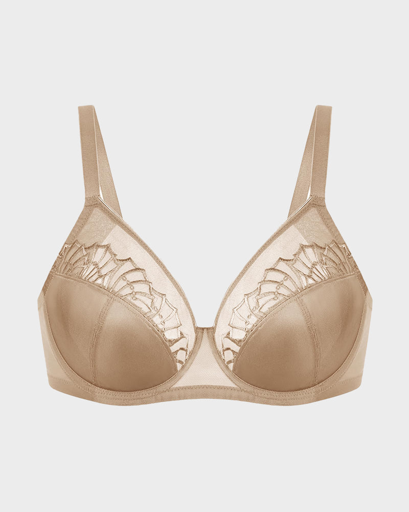 Pearl Shimmer Minimizer Bra