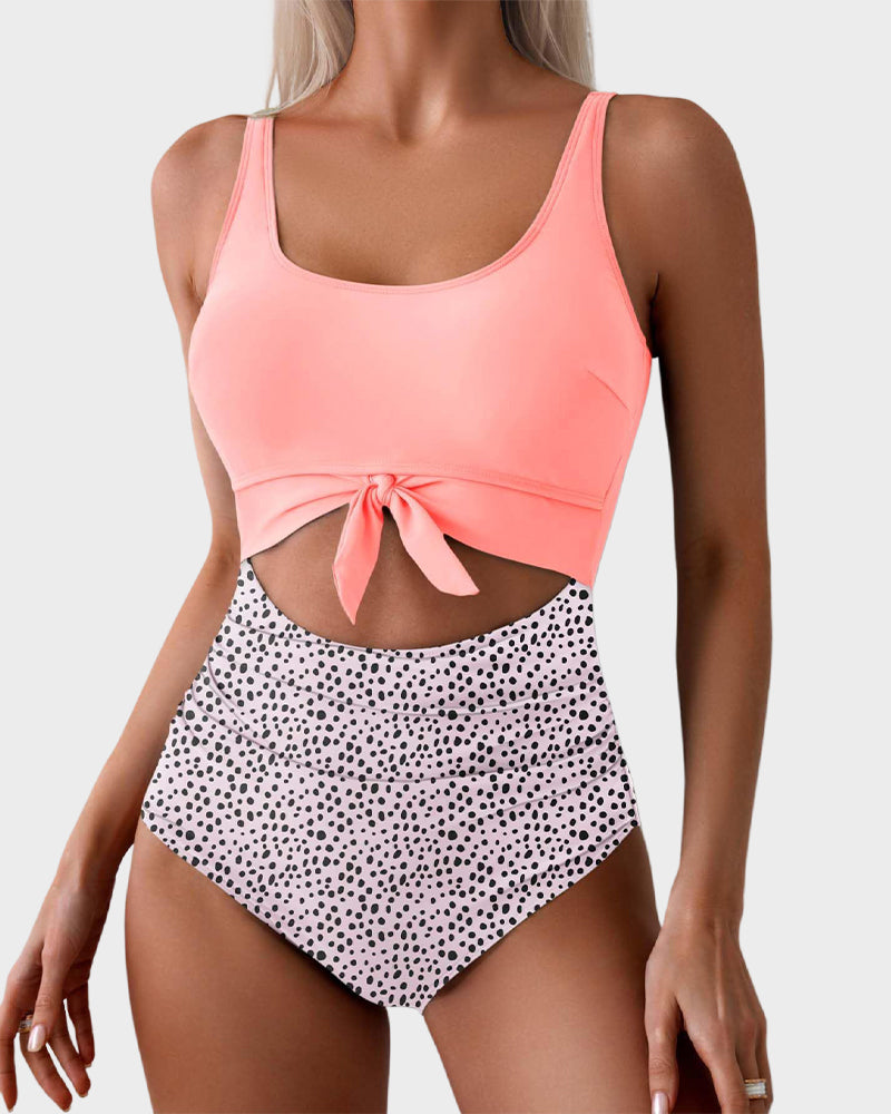 Ruched One-Piece, Tummy Control