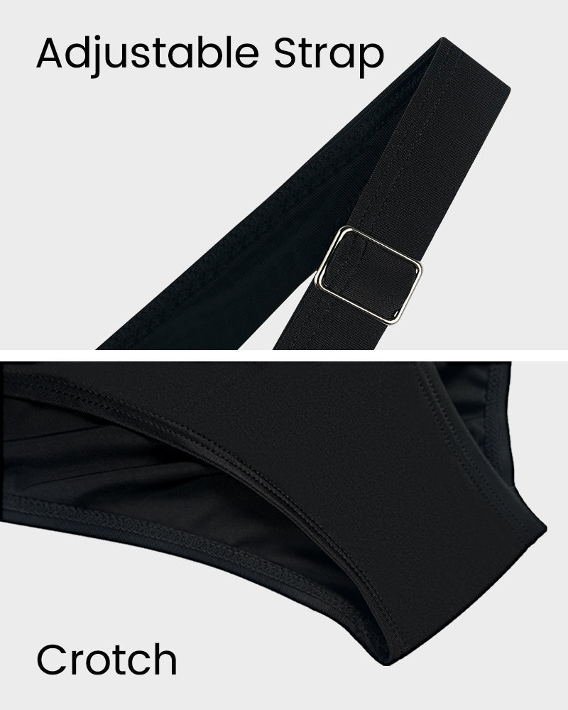 Ruched One-Piece, Tummy Control