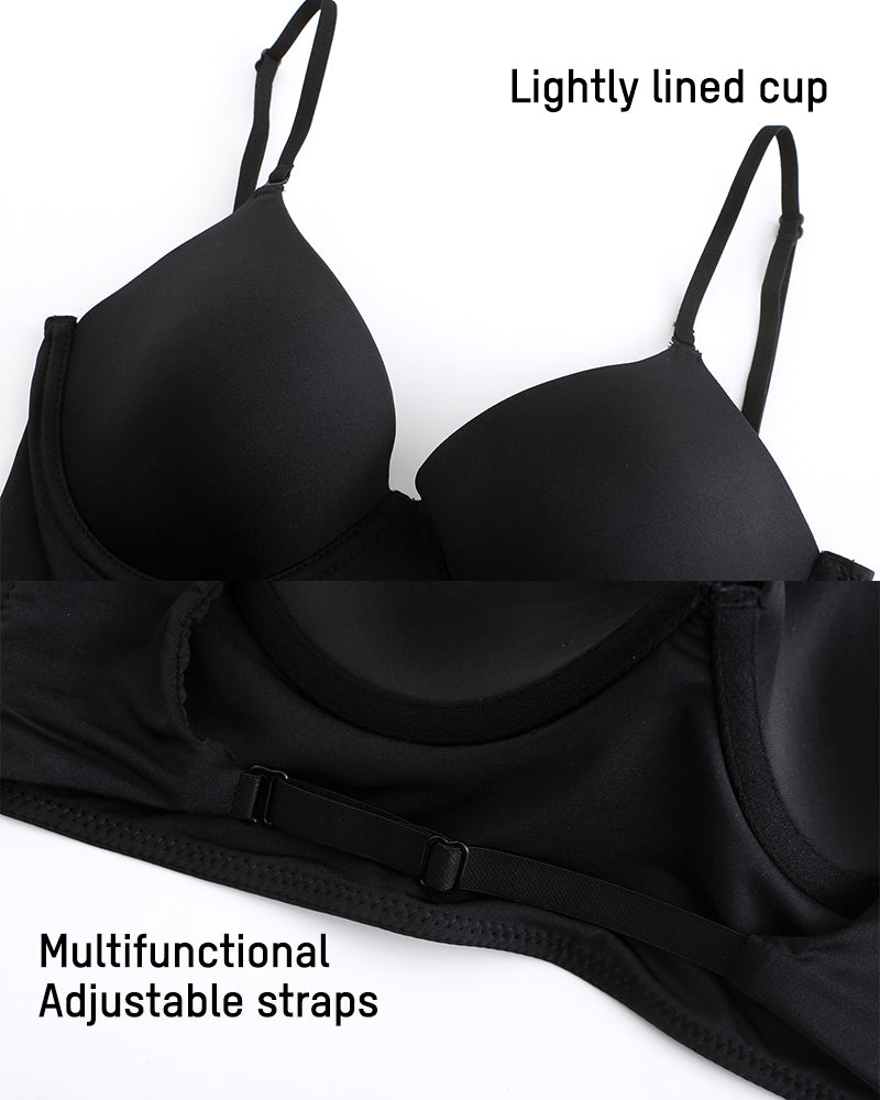 Deep V Bra - Effortless Style Comfort