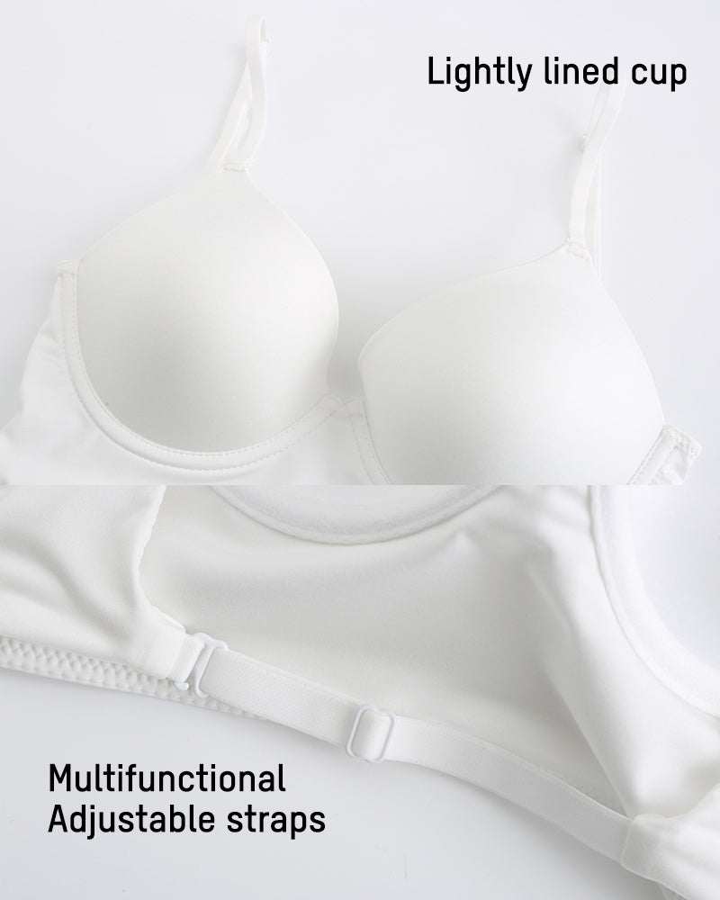 Deep V Bra - Effortless Style Comfort