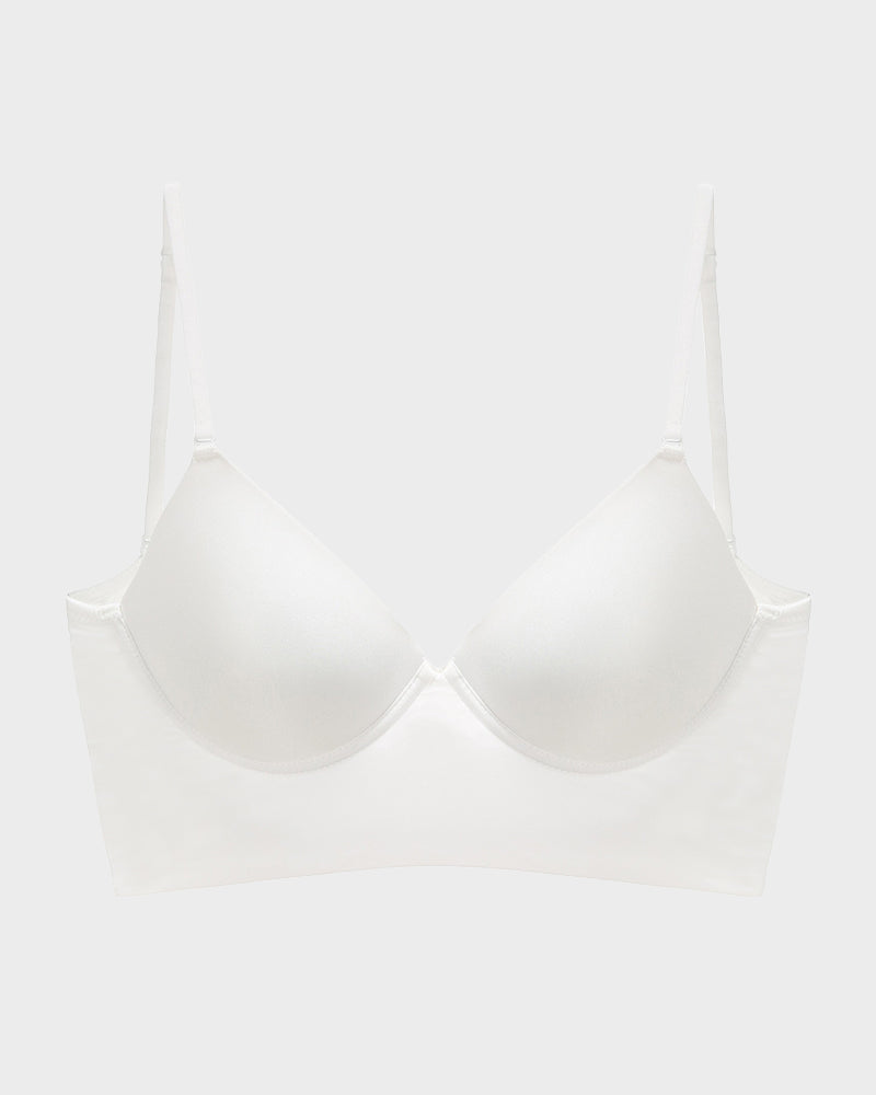 Deep V Bra - Effortless Style Comfort