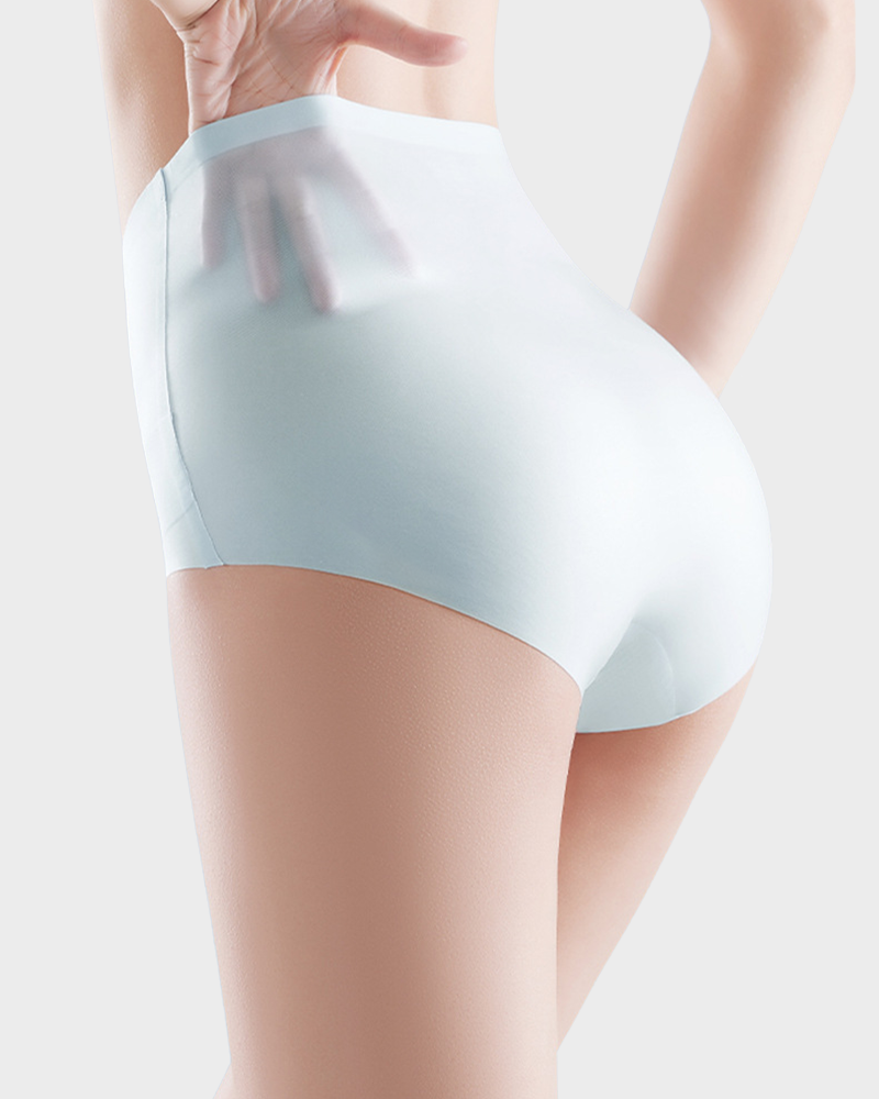 Ice-Silk Tummy Control Panties - 4 Pack