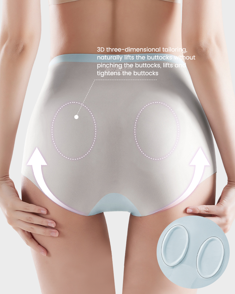 Ice-Silk Tummy Control Panties - 4 Pack