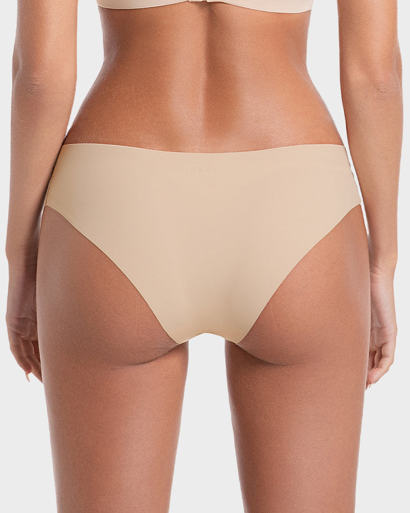Ice-Silk Low-Rise Panties - Comfortable, Seamless, Pack