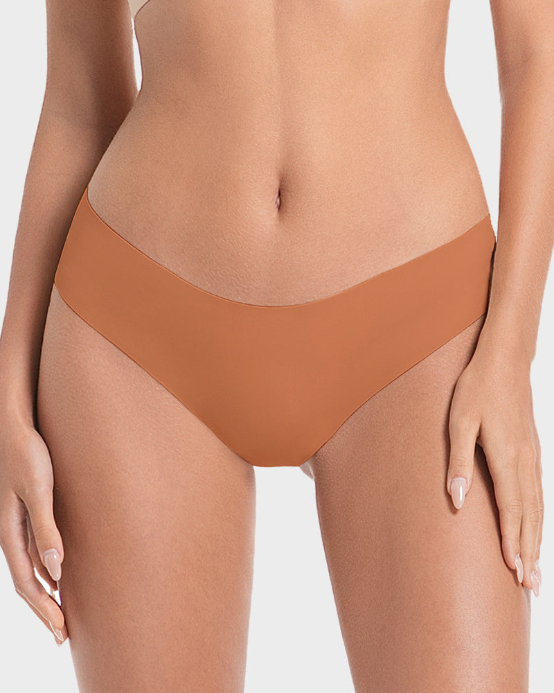 Ice-Silk Low-Rise Panties - Comfortable, Seamless, Pack