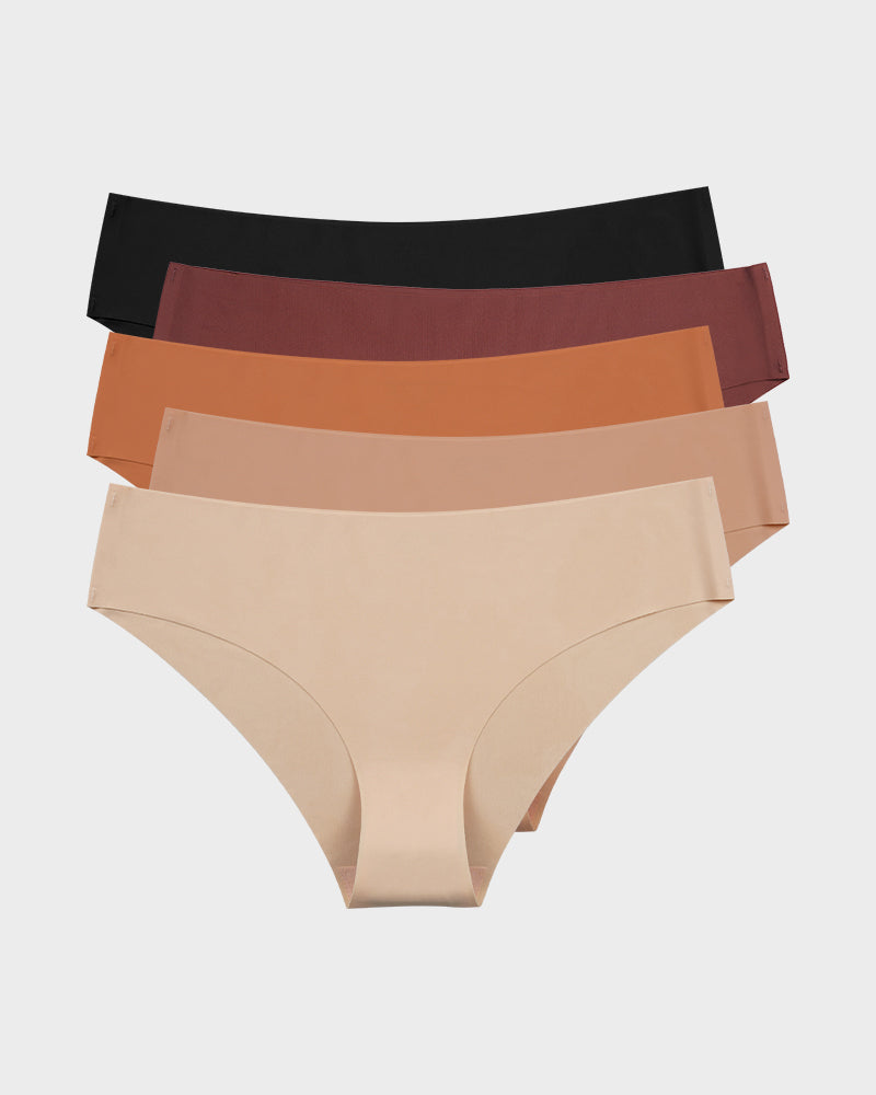Ice-Silk Low-Rise Panties - Comfortable, Seamless, Pack
