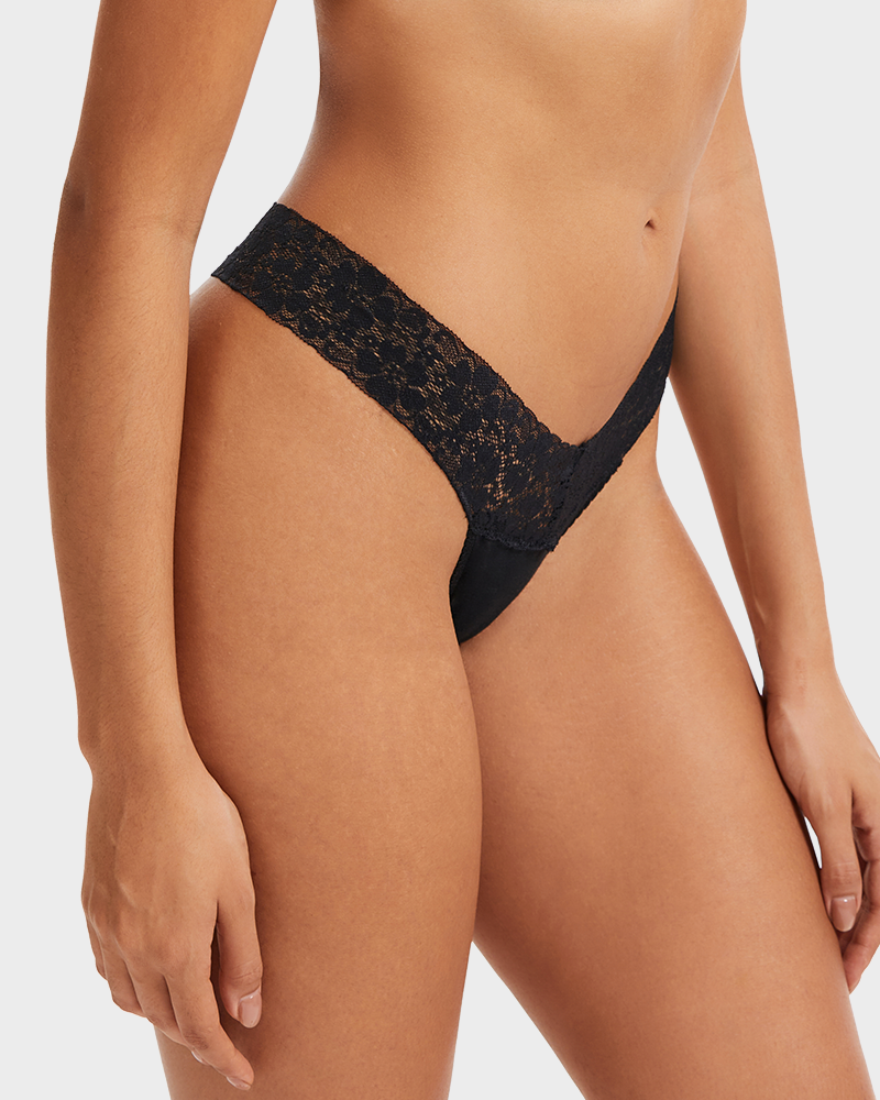 Lace Thong Trio