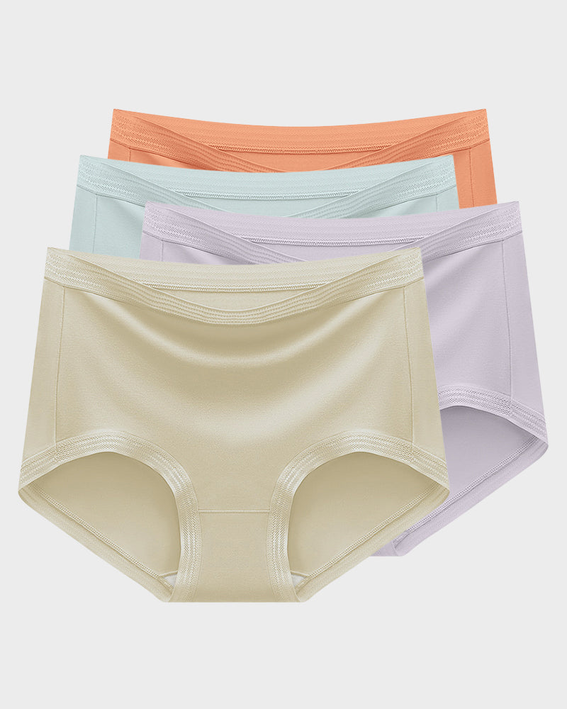 Modal Mid-Rise Panties - Soft, Antibacterial Comfort