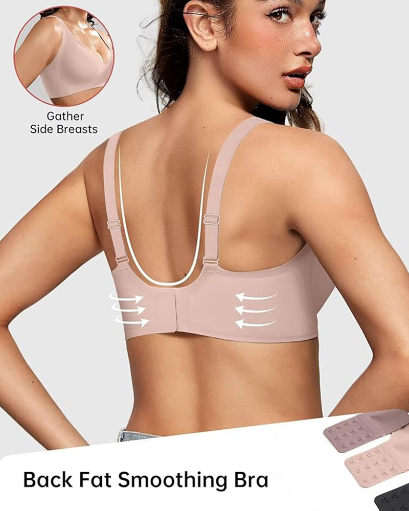 Deep V Wireless Bra