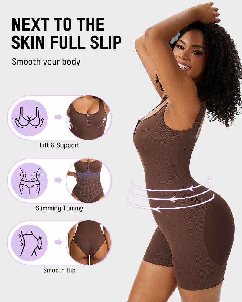 Shaping Shorts Bodysuit - Effortless Style Essential