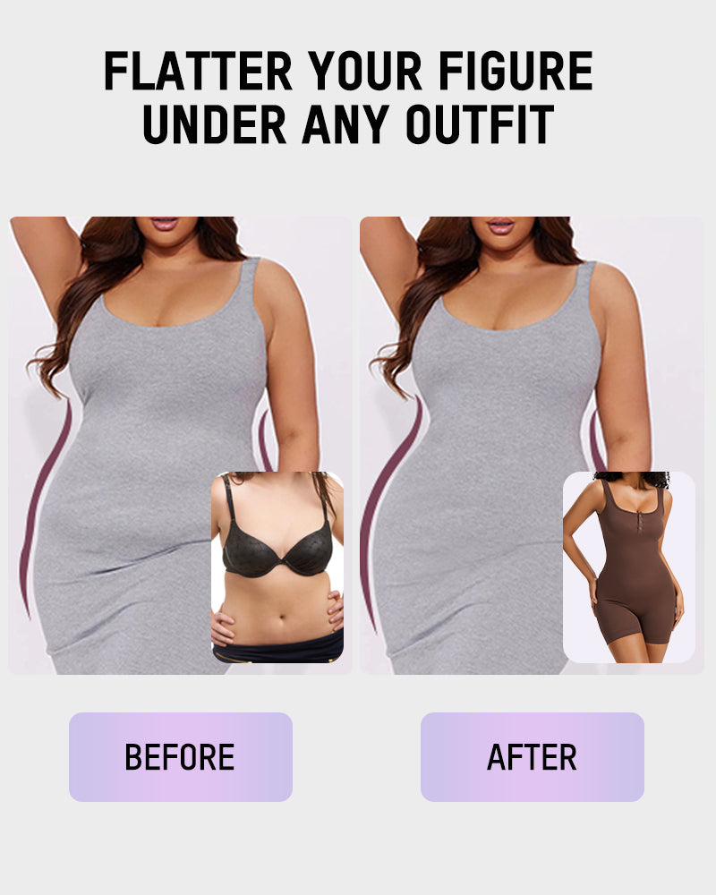 Shaping Shorts Bodysuit - Effortless Style Essential