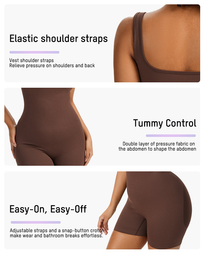 Shaping Shorts Bodysuit - Effortless Style Essential