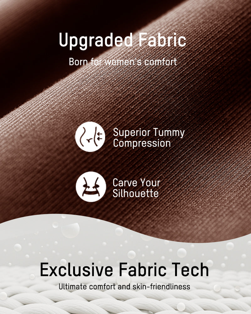 Triangle Shaping Bodysuit - Snap Button Design
