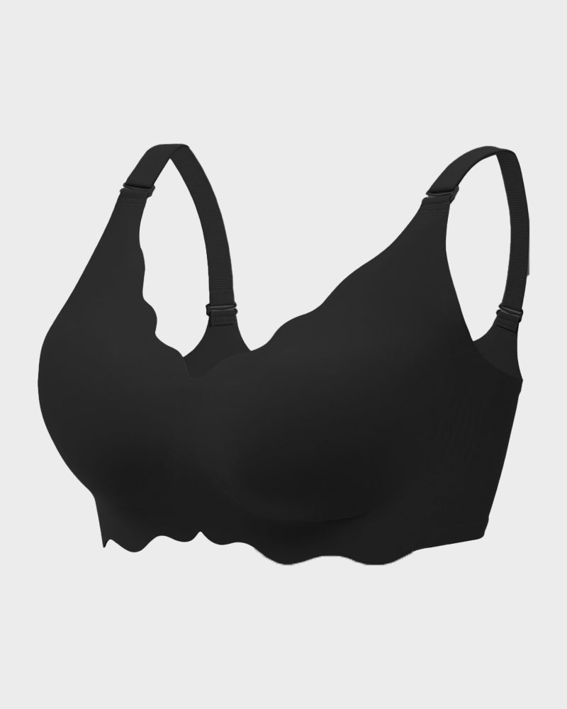 Jelly Bra - Soft, Scalloped Comfort