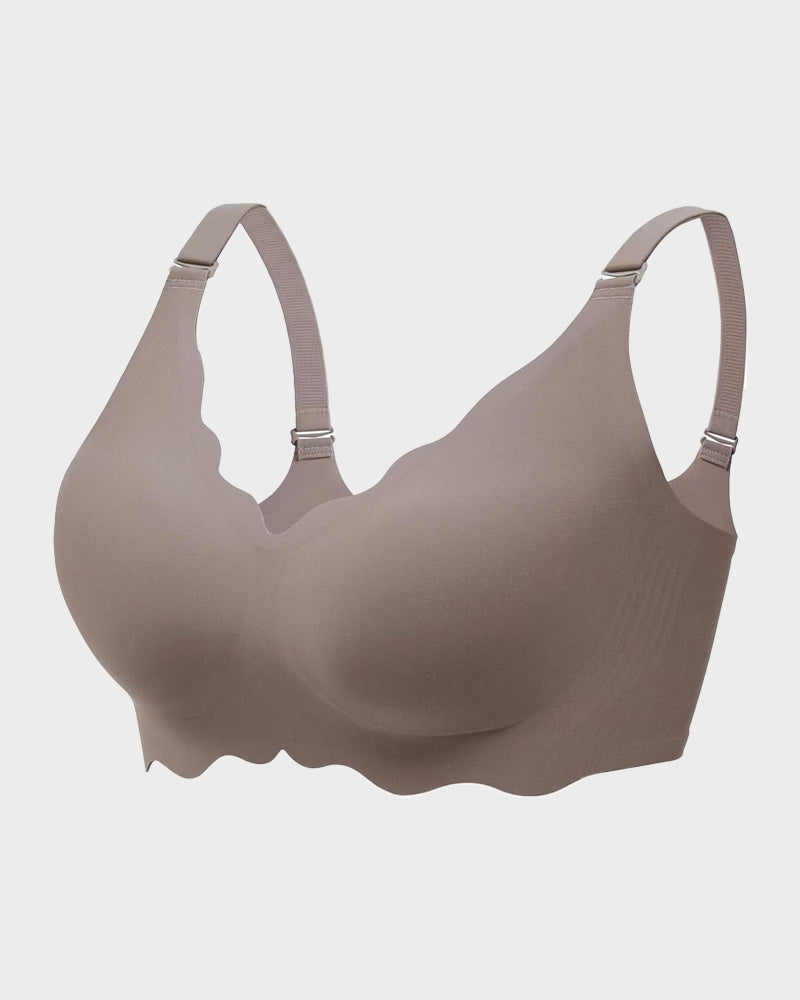 Jelly Bra - Soft, Scalloped Comfort