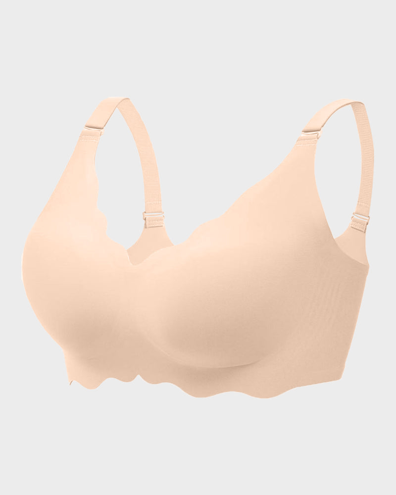 Jelly Bra - Soft, Scalloped Comfort