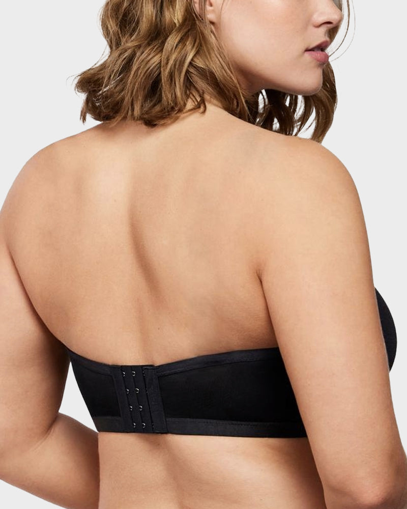 Balconette Bra - Strapless Mesh Comfort