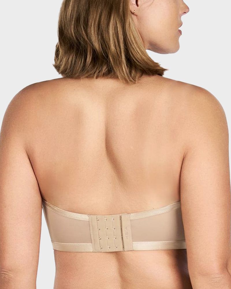 Balconette Bra - Strapless Mesh Comfort