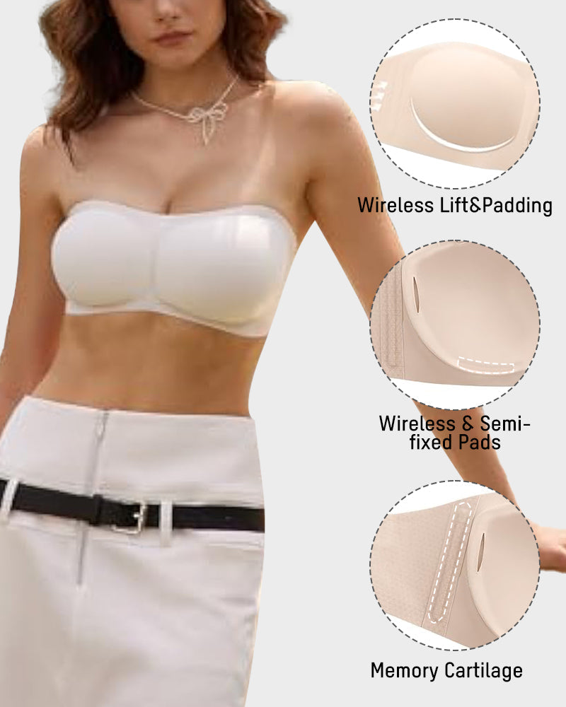 Bandeau Bra - Wireless Comfort