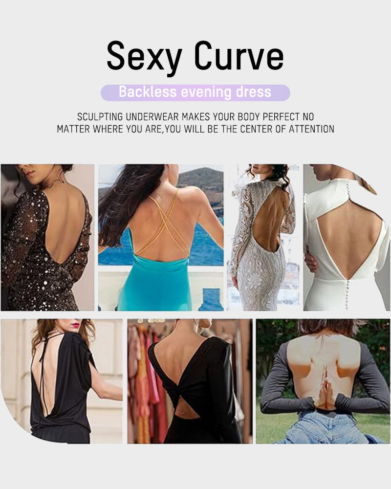 U Plunge Bodysuit - Strapless, Sleek, Stylish