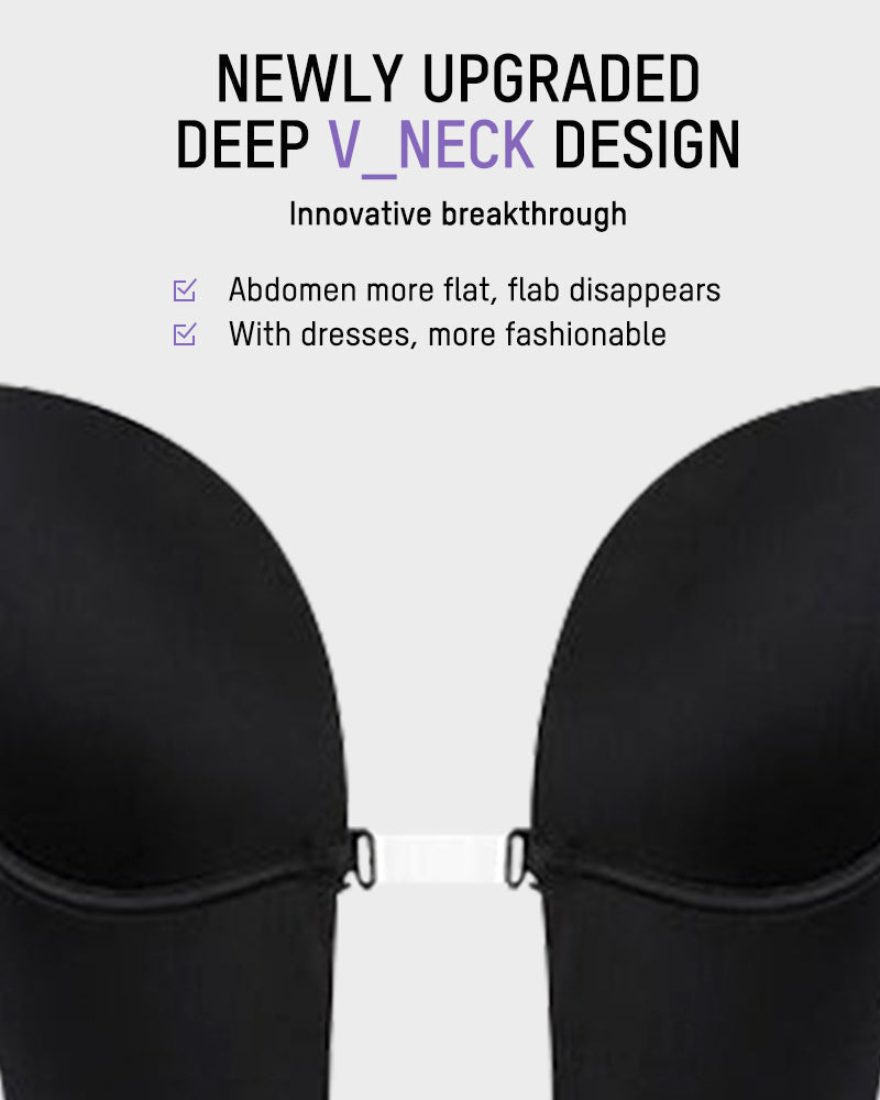 U Plunge Bodysuit - Strapless, Sleek, Stylish