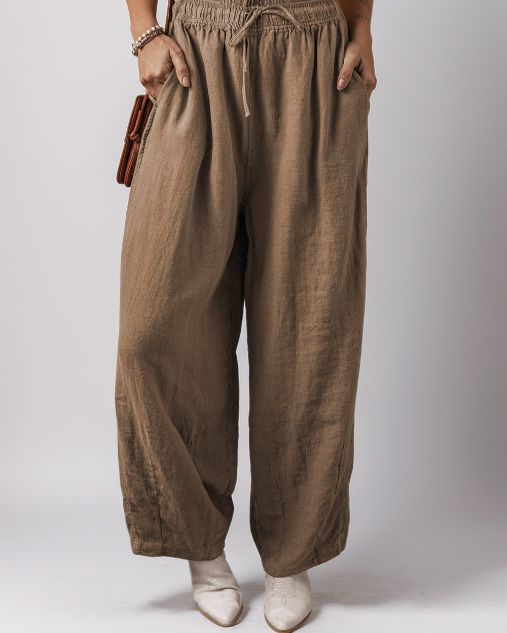 Women's Summer Casual Comfortable Linen Trousers