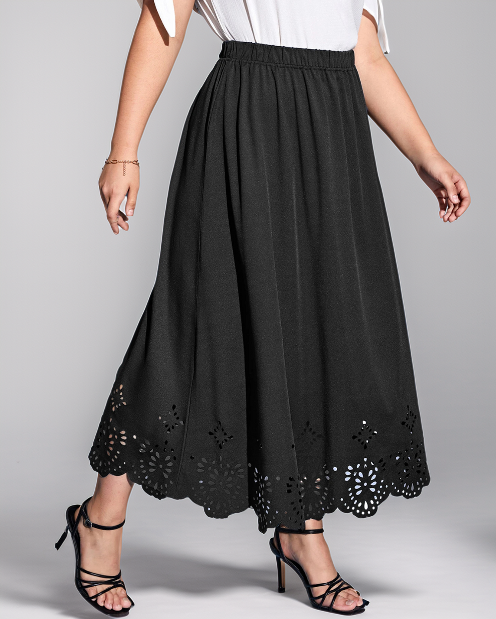Women's Summer Semi-Formal Elegant Maxi Skirt