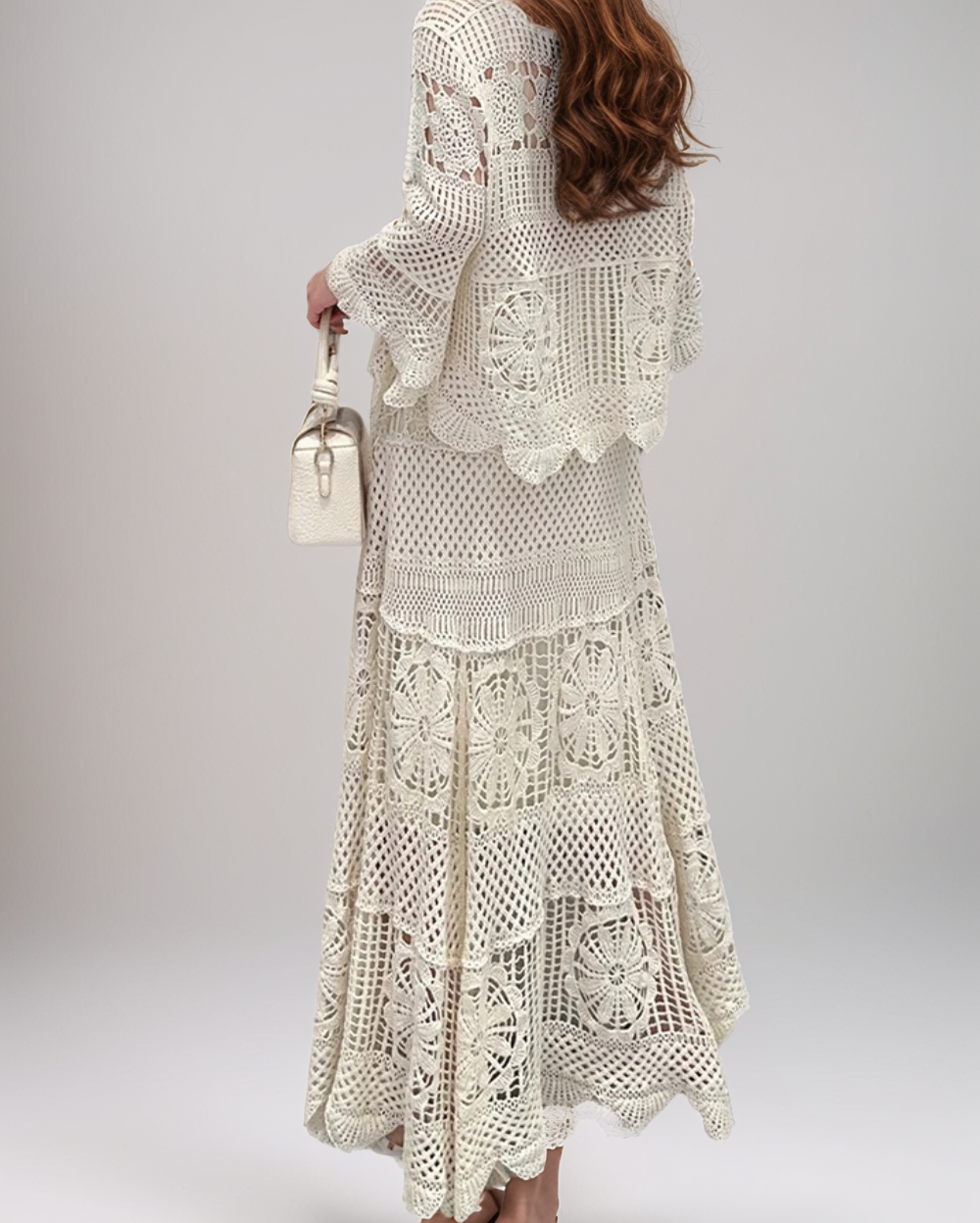 Women's Spring/Summer Casual Boho Elegant Crochet Set