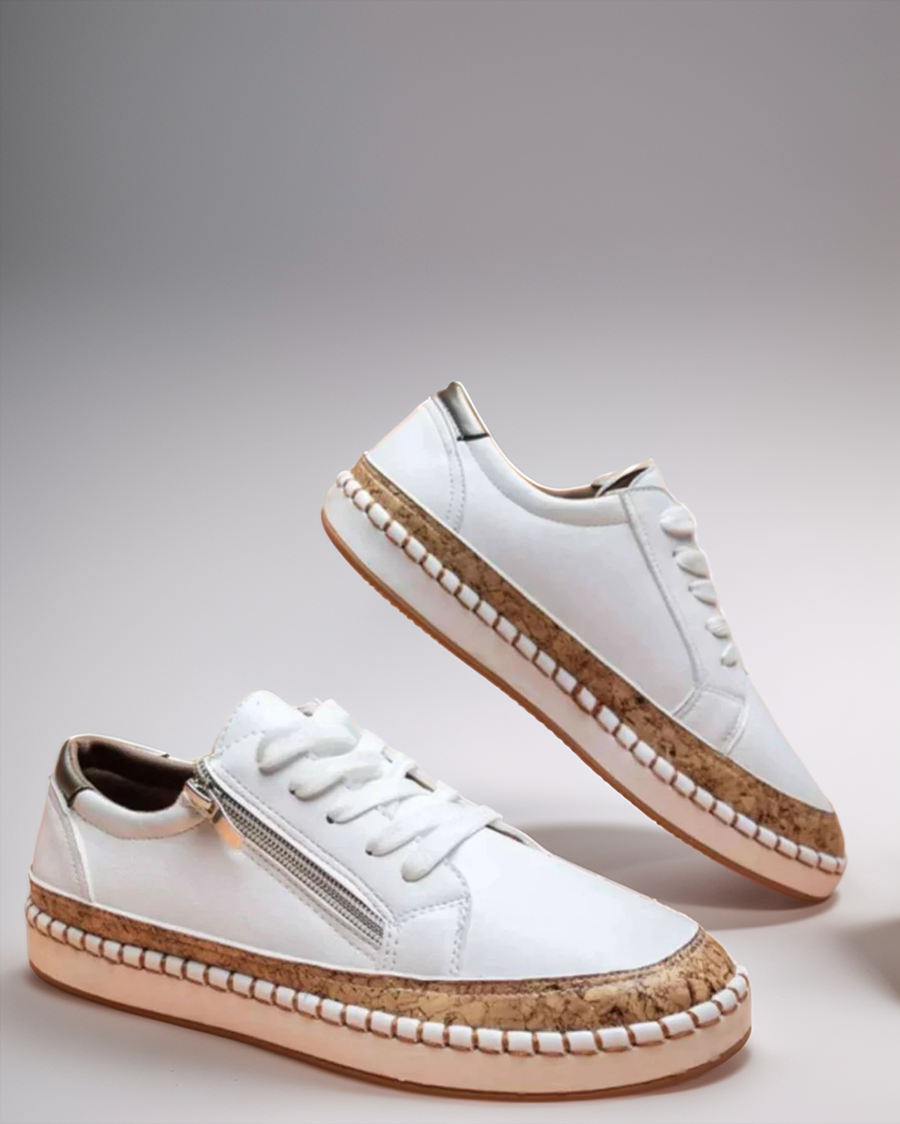 Women's Summer Casual Slip-On Shoes with Floral Embroidery