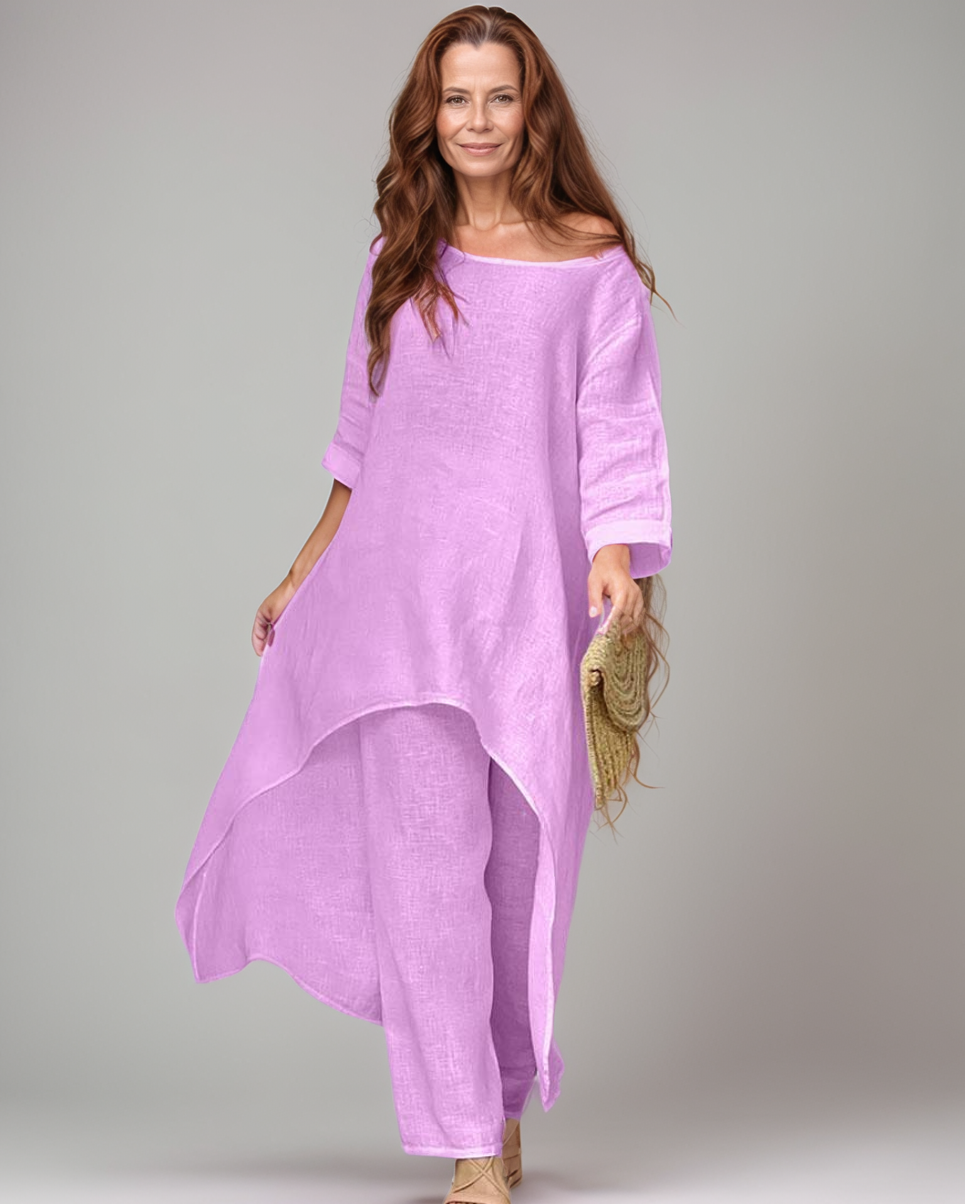 Women's Set – Casual Two-Piece Outfit with Relaxed Fit