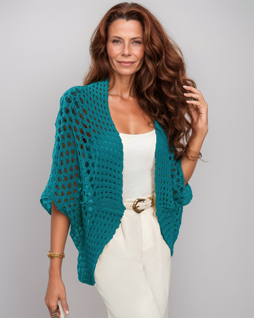 Women’s Summer Cardigan – Crocheted & Lightweight
