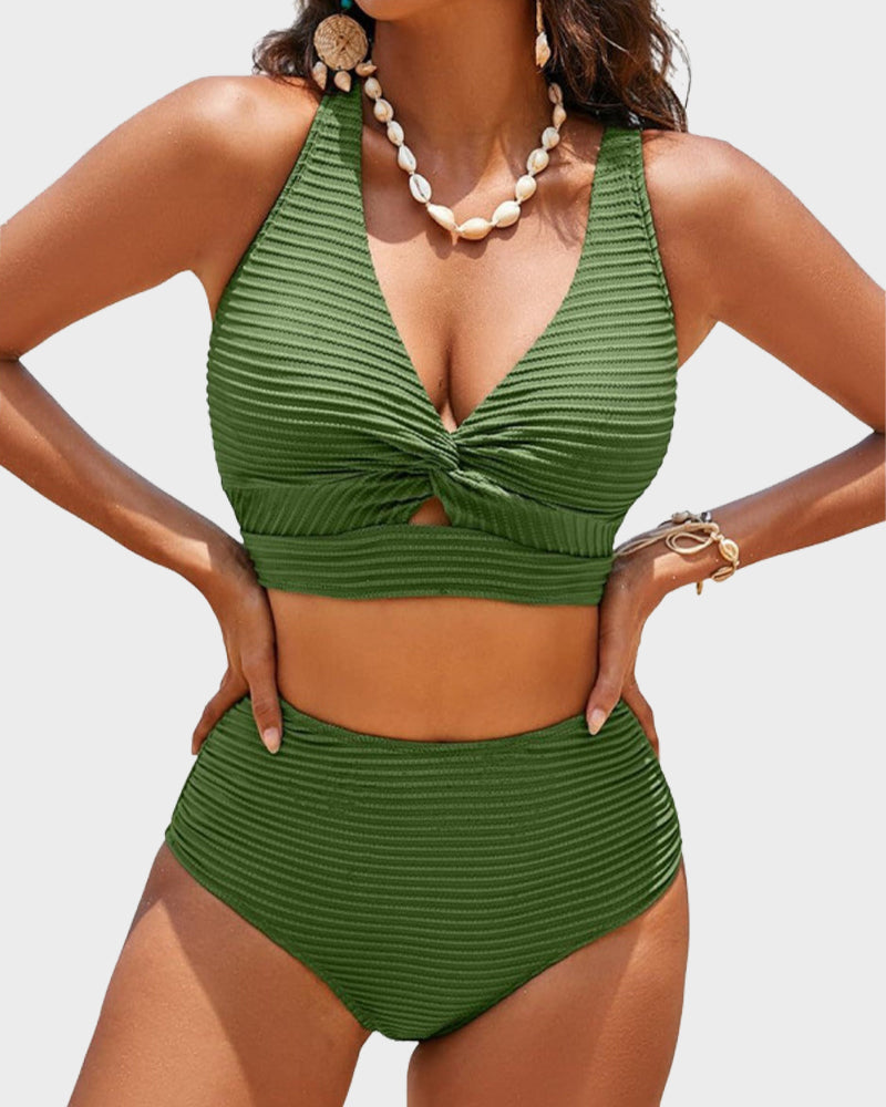 Knot-Front Bikini - Stylish, Comfortable, Chic