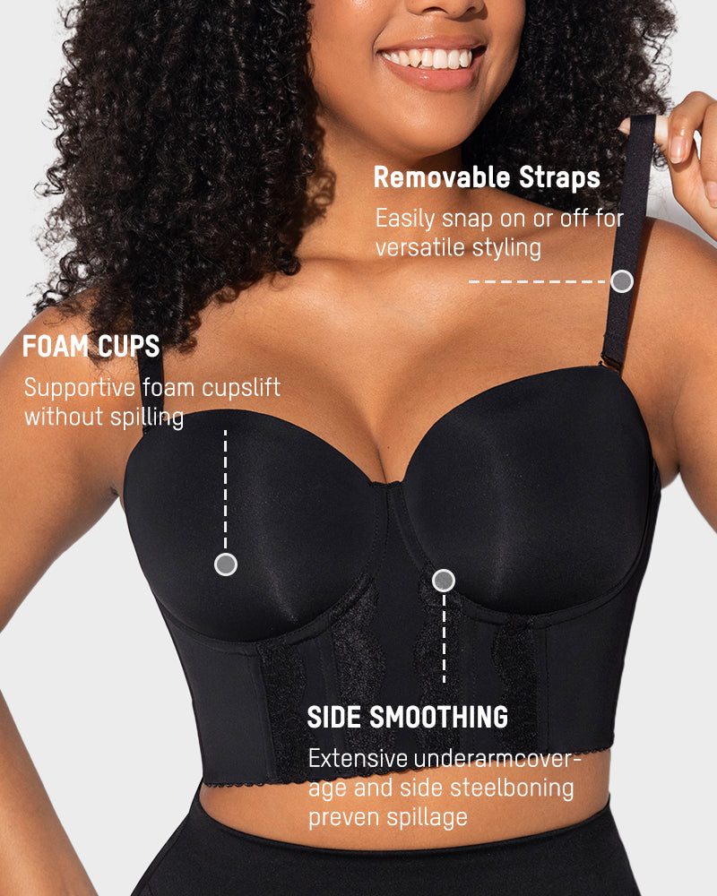 Low Back Bra - Comfort, Support, Style