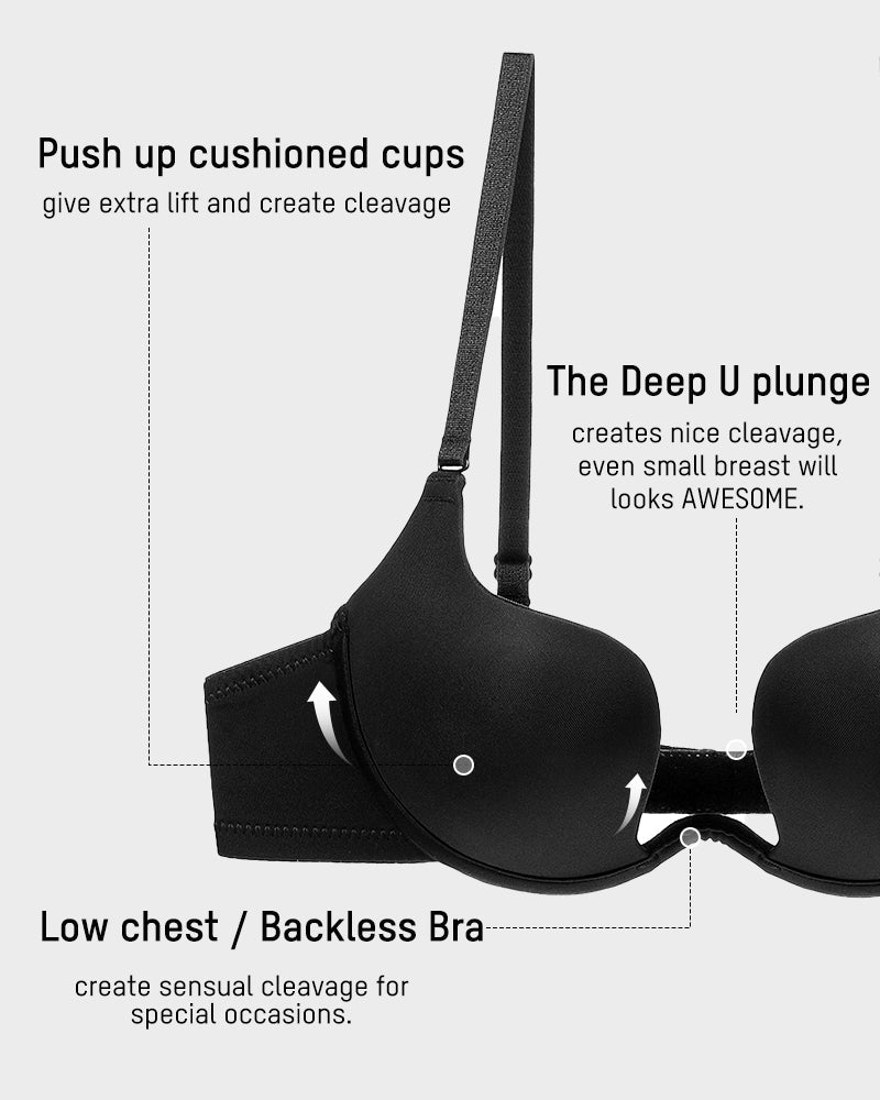 U-Shaped Bra Backless Lift